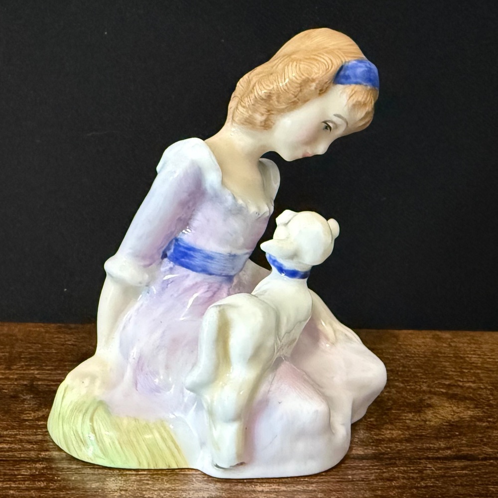 ROYAL DOULTON “Mary Had A Little Lamb” Figurine - Picture 2 of 11